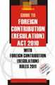 Guide To Foreign Contribution [Regulation] Act 2010 With Foreign Contribution [Regulation] 2011 - Mahavir Law House(MLH)